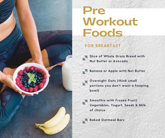 Pre-Workout Foods