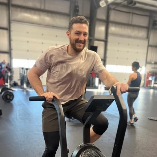 Man on personal raining at EverProven Training and CrossFit