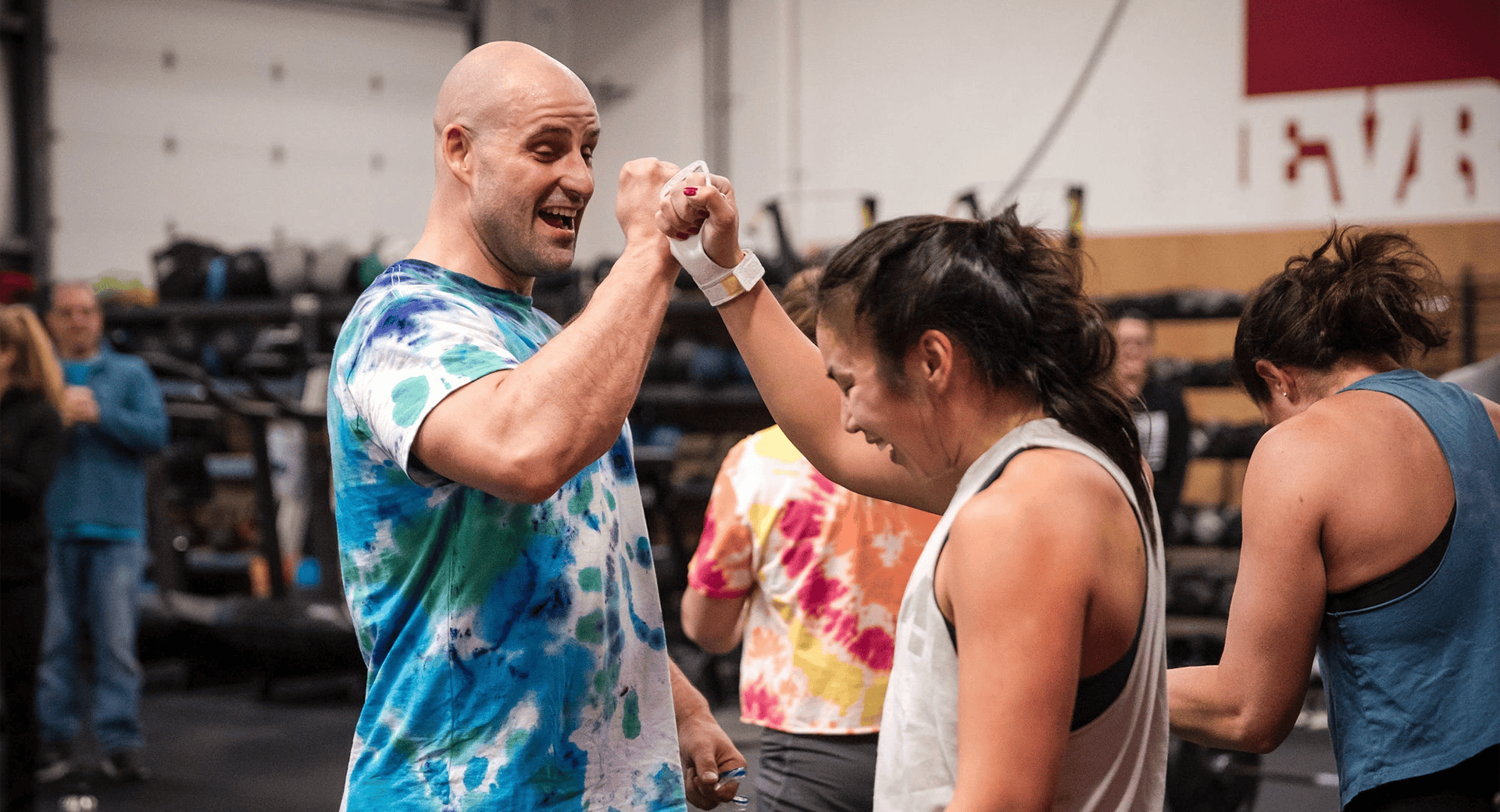 people training together at EverProven Training and CrossFit